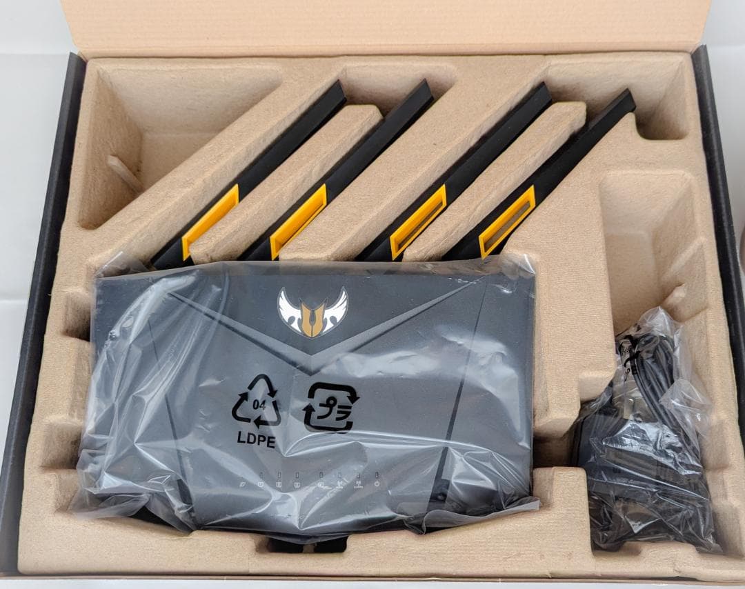 ASUS 無線LANルーター TUF-AX3000 ゲーミングルーター