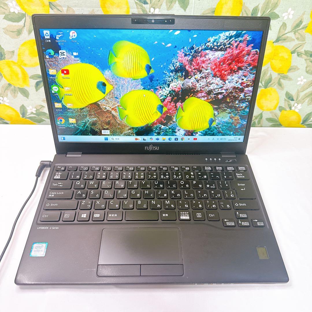 高年式❤️第8世代❤️コンパクト軽量薄型❤️Windows11❤️面倒な設定済み❤️