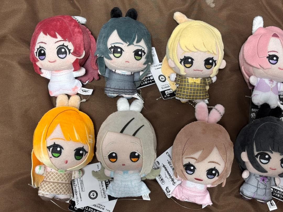 学園アイドルマスター GiGO ちびぐるみ13種+ノベルティコンプセット　A