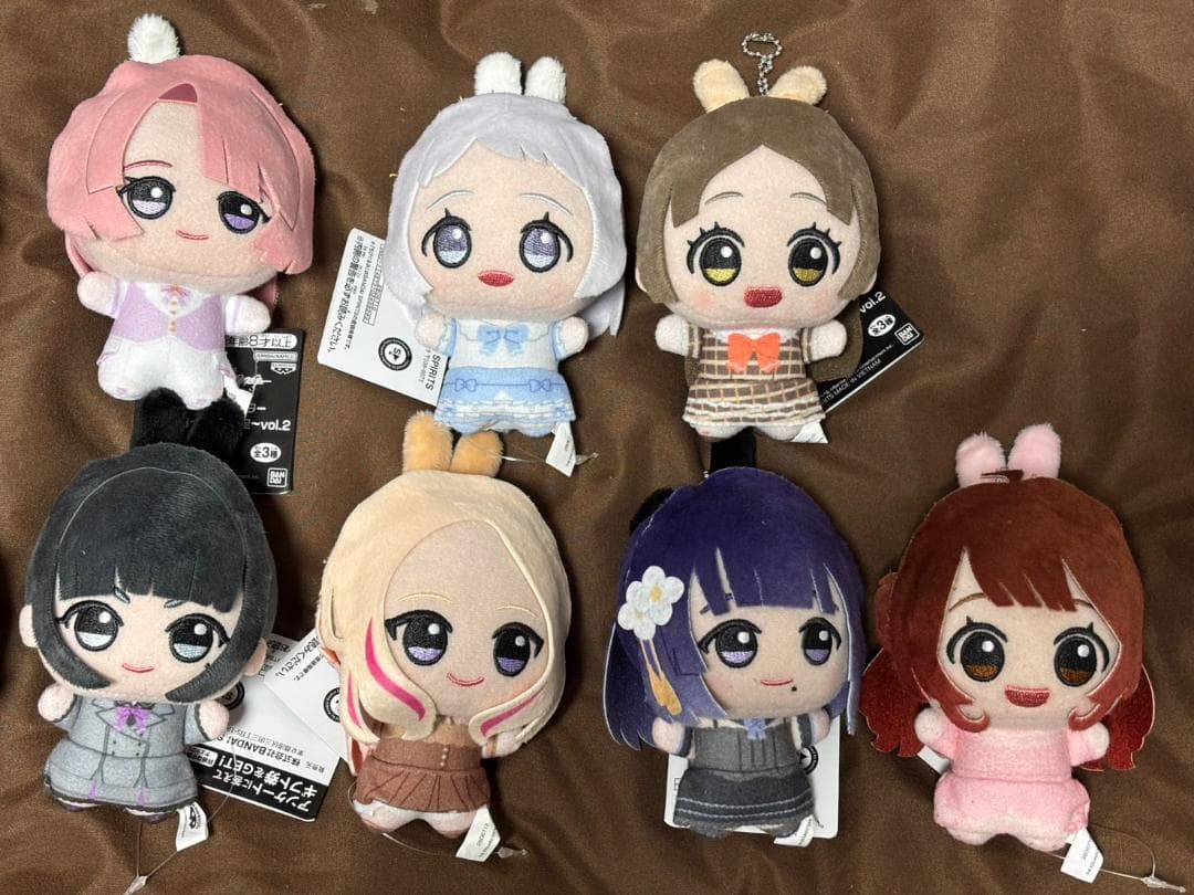 学園アイドルマスター GiGO ちびぐるみ13種+ノベルティコンプセット　A