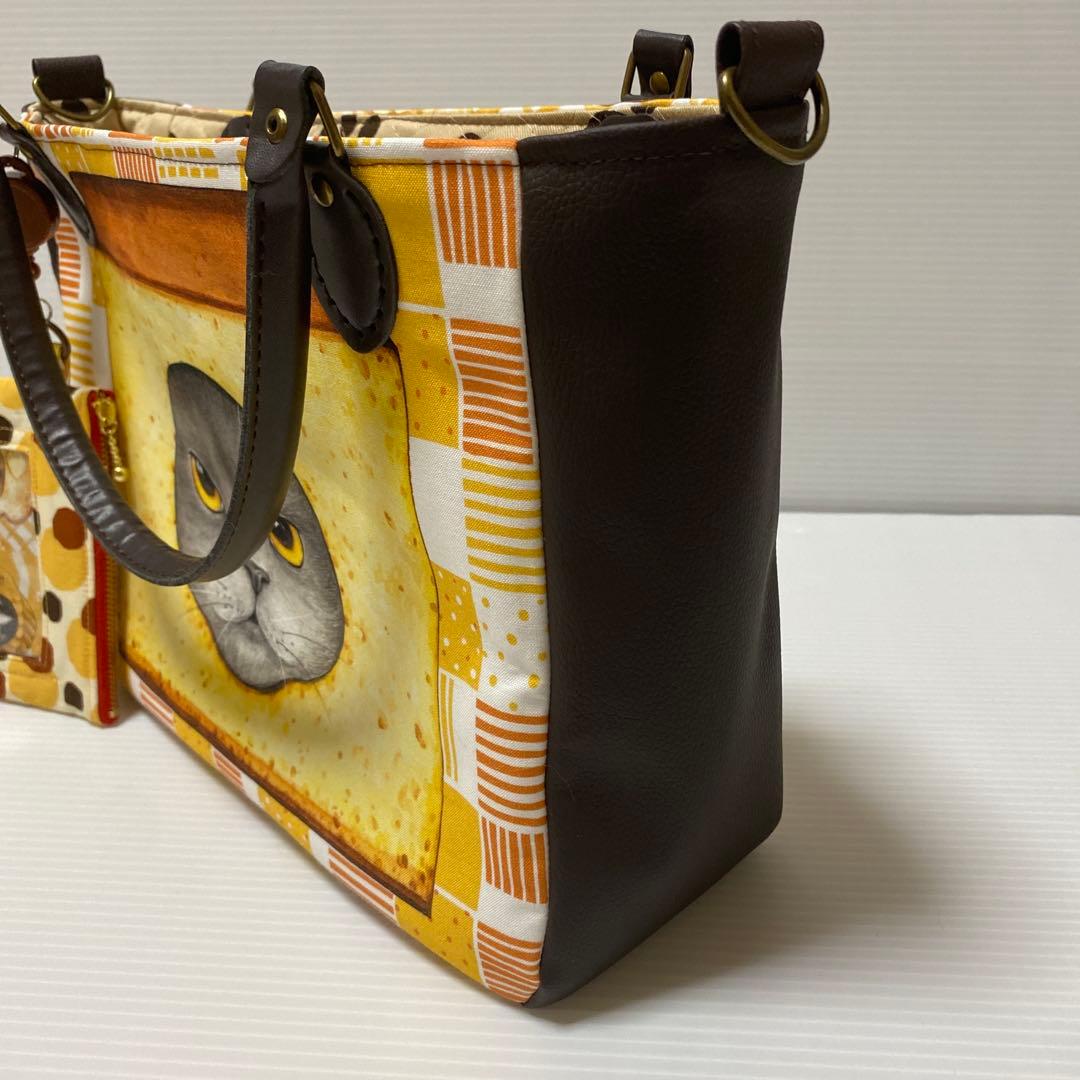 み*マ様 パン猫　トートバッグ　コヤンイサムチョン　ラブリー　おまけ付き♪