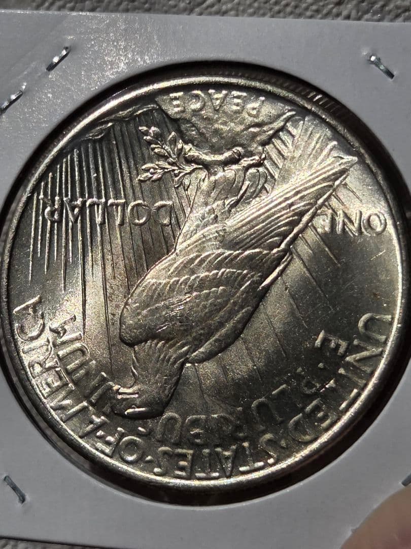 アメリカ合衆国　ピースダラー(1ドル)銀貨　1925