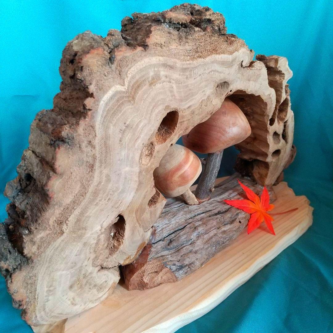 no646 親子キノコの住む家