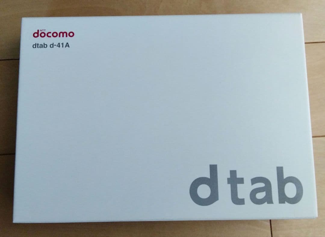 DOCOMO タブレット d-41a dtab BLACK SIMフリー