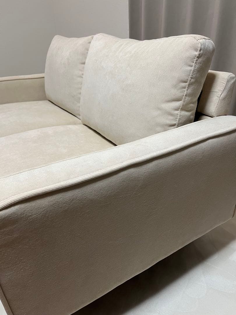 【Moss モス 2人掛けローソファ】