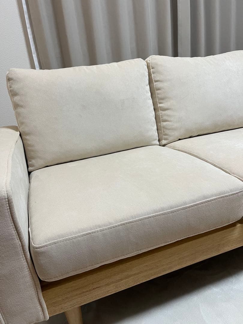 【Moss モス 2人掛けローソファ】