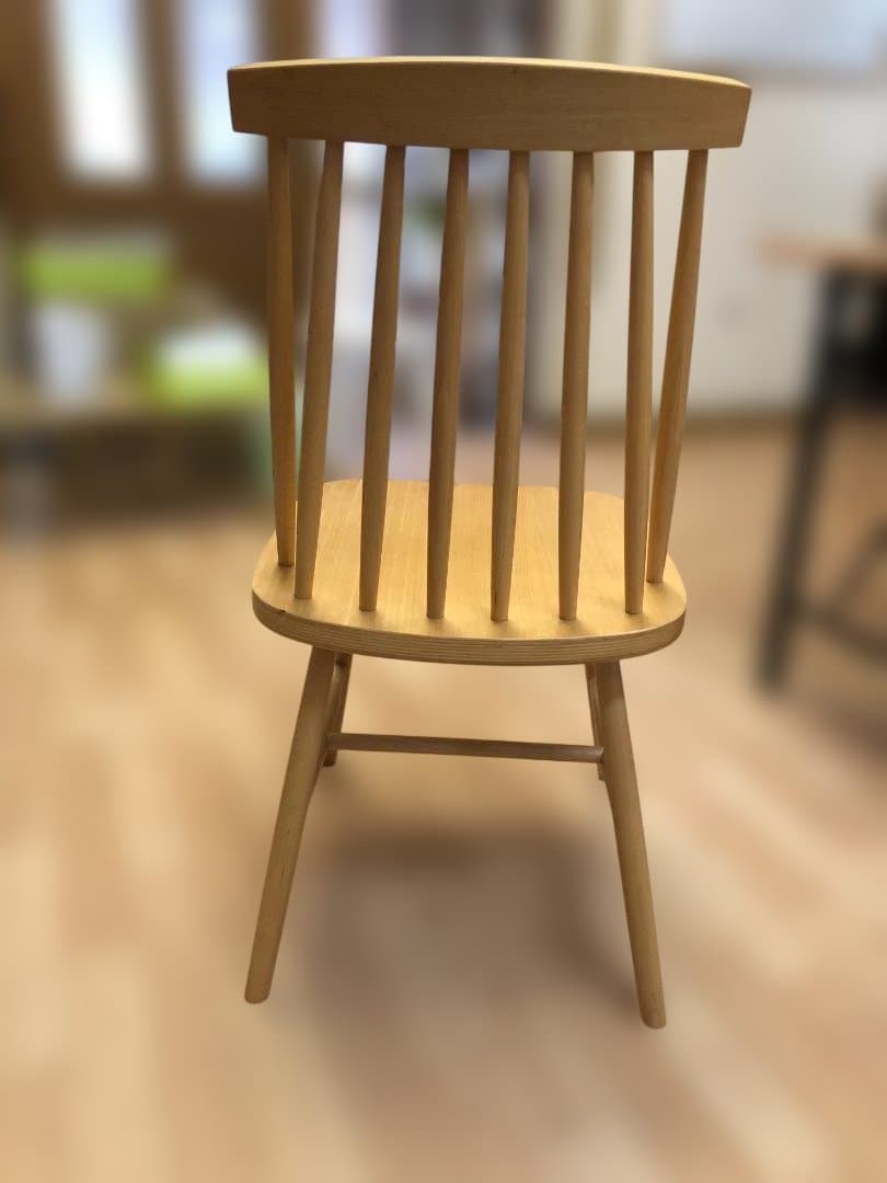北欧風 木製 一脚 ダイニングチェア 座面高42cm カフェ 椅子 ナチュラル