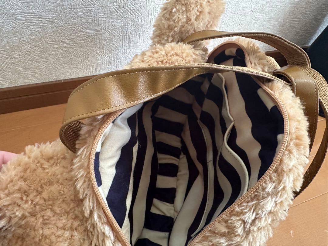 ダッフィー ファーバッグとぬいぐるみセット