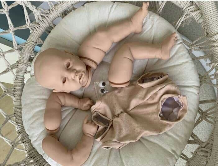 DIY リボーンドール  人形キットソフトタッチリアルな22インチの布ボディ0