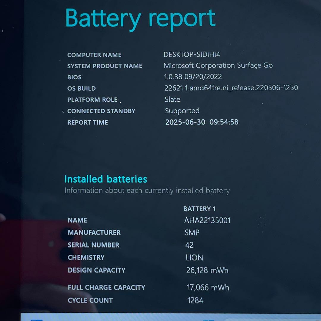 Microsoft Surface Go 64GB 1824 美品 #4