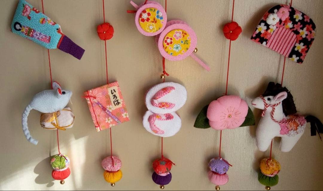 【最終値下げ】ひな祭り用つるし雛(2026-9うさぎ)