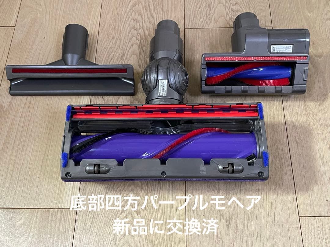 ダイソン⑩V10SV12 新品パイプ　２タイプヘッドから選択　新品交換フィルター