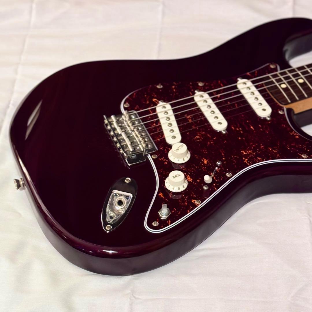 ギター Fender Mexico Stratocaster Midnight Wine
