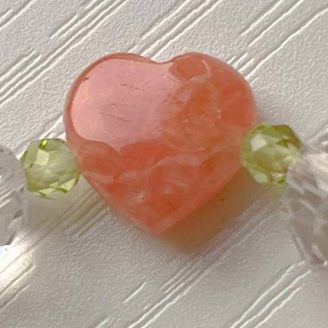 みーちゃん様♥️インカローズ ♥️バラ色の人生♥️アラシャン・高品質水晶天然石ブレス