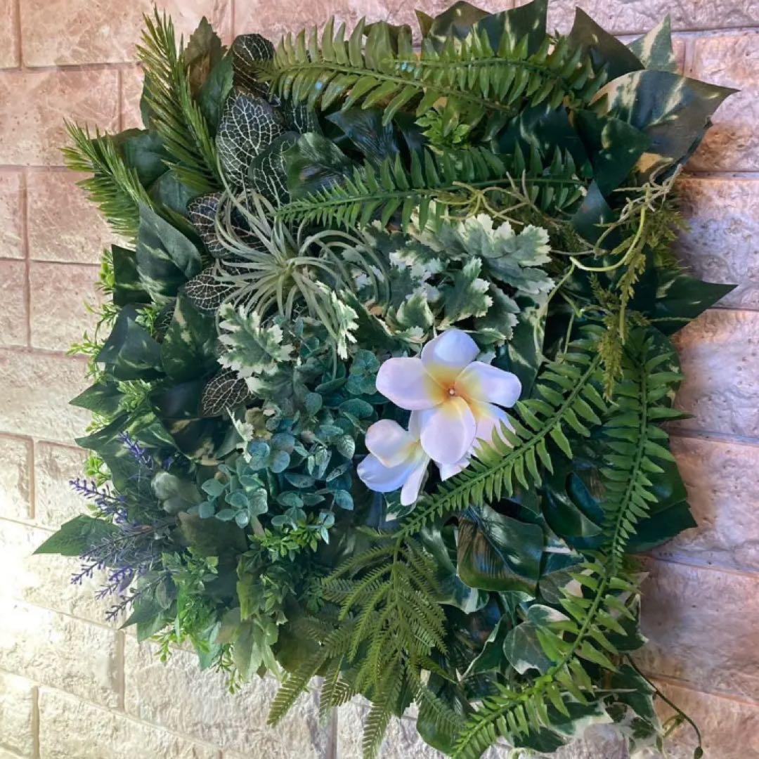 光触媒　人工観葉植物　ウォールグリーン　フェイクグリーン　壁掛け303040