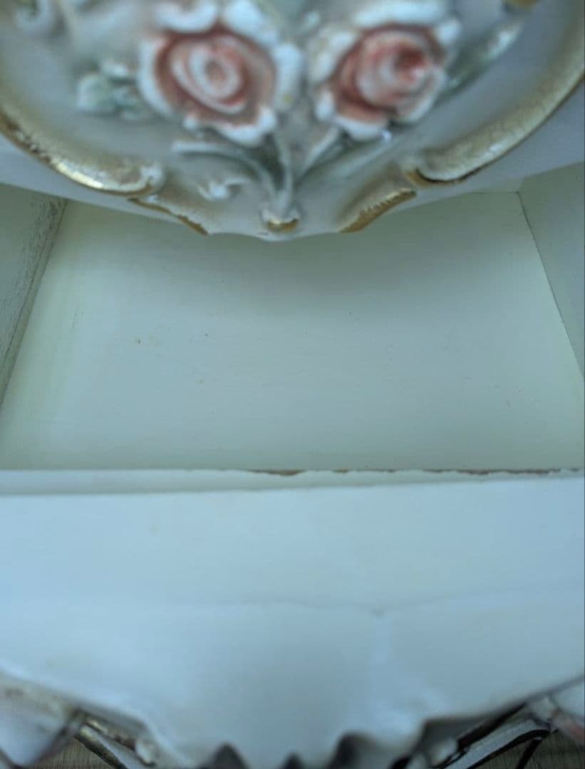 ロココ調 ドレッサー 豪華 姫系 椅子つき アンティーク 鏡台 ミラーなし