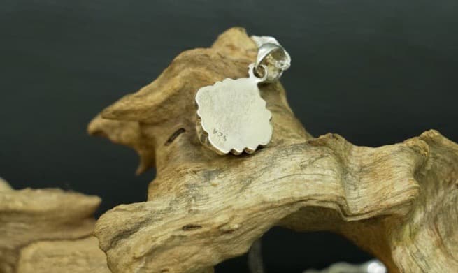 【高級】天然ターコイズ シルバー925 ネックレス インディアンジュエリー