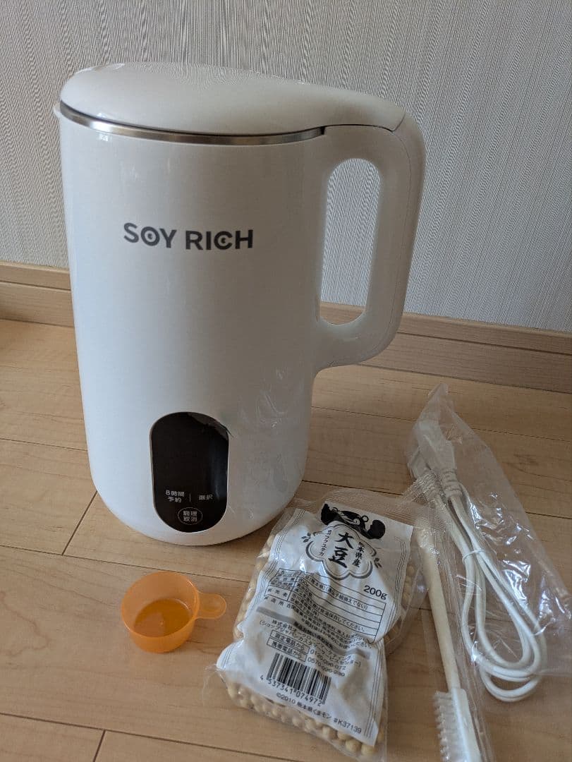 SOY RICH ソイリッチ(未使用)　豆乳メーカー ホワイト