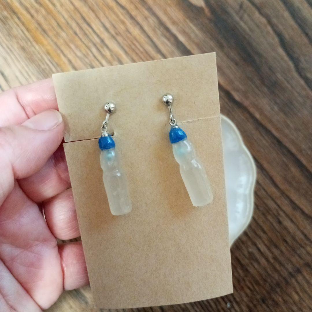 ラムネ　ピアス　イヤリング