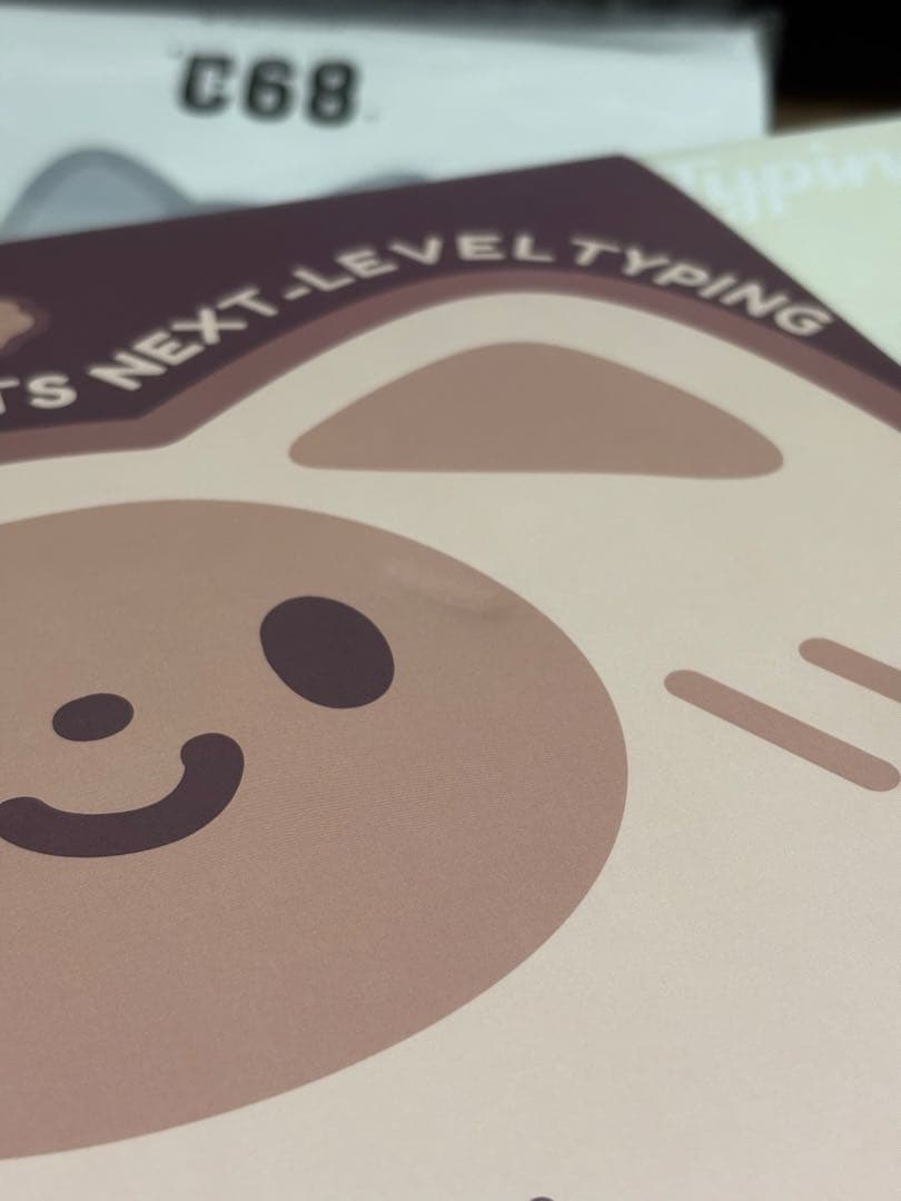 YUNZII C68 ブラウン/ミルクスイッチ