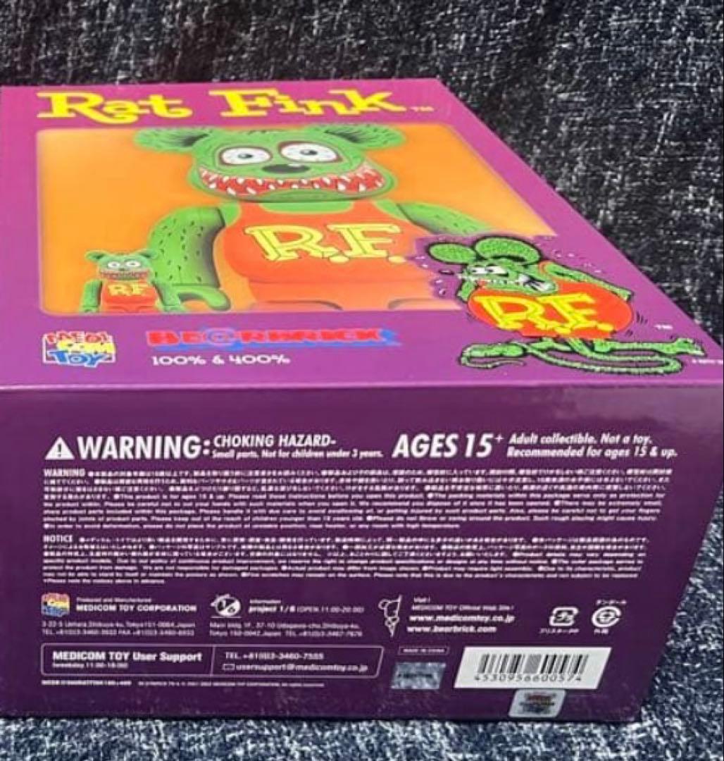 BE@RBRICK RAT FINK 400％フィギュア　ラットフィンク