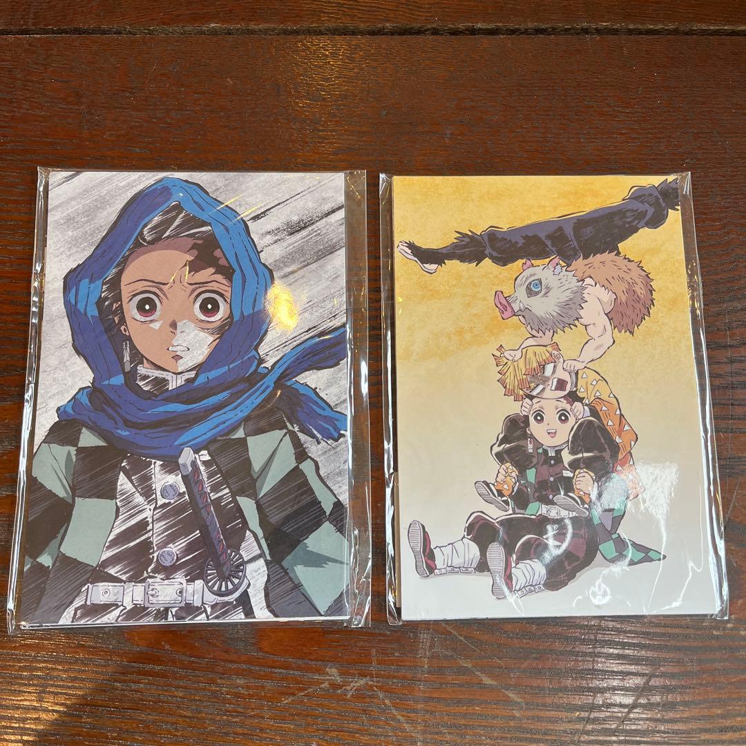 鬼滅の刃 幕間画 原画 ポストカードセット お楽しみくじ まとめ売り