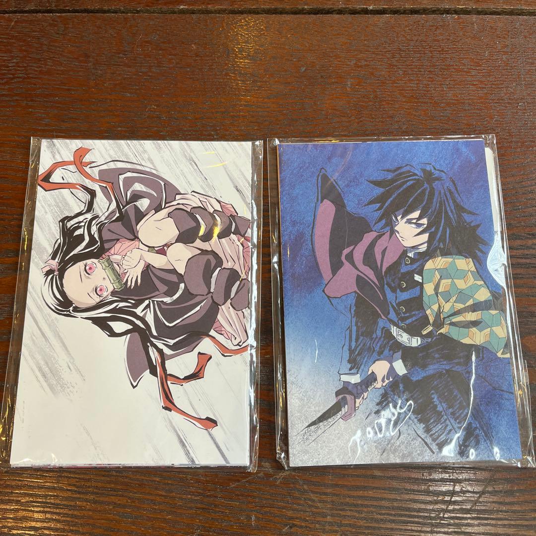鬼滅の刃 幕間画 原画 ポストカードセット お楽しみくじ まとめ売り