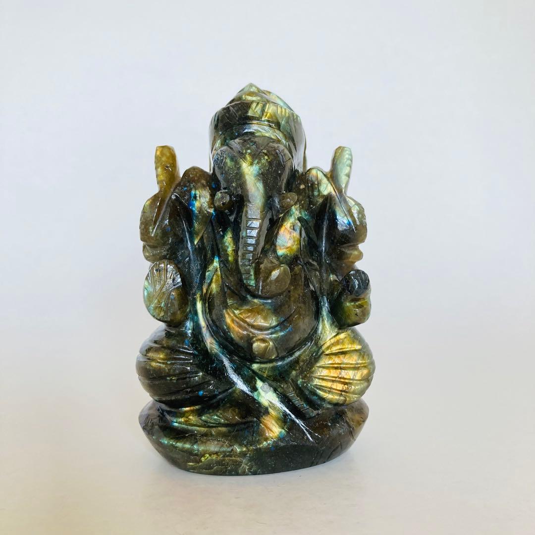 ガネーシャ　ラブラドライト 207g