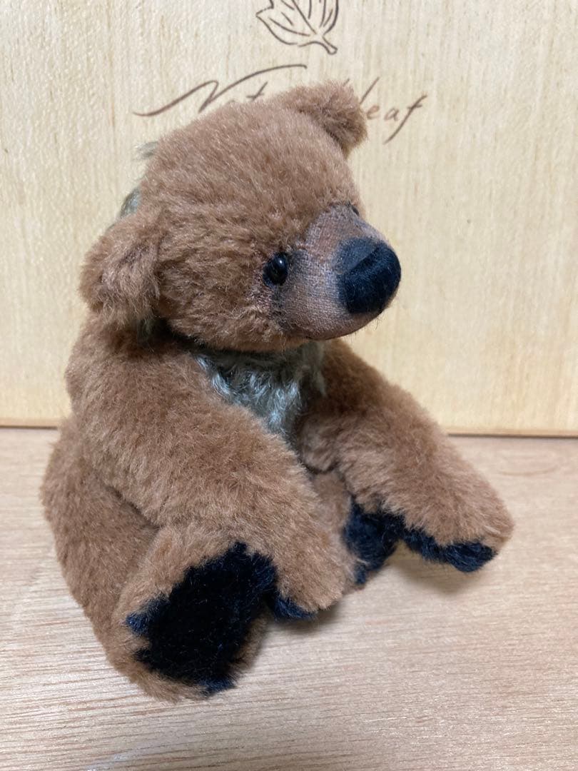 金井二ー奈様 茶色のベア アーティストベア ぬいぐるみ テディベア