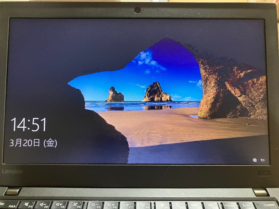 【レノボ】Windows11/カメラ/エクセル等/メモリ8GB/SSD512GB