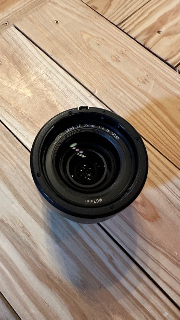 canon f2.0 is usm 35mm 単焦点レンズ 67mmフィルター径