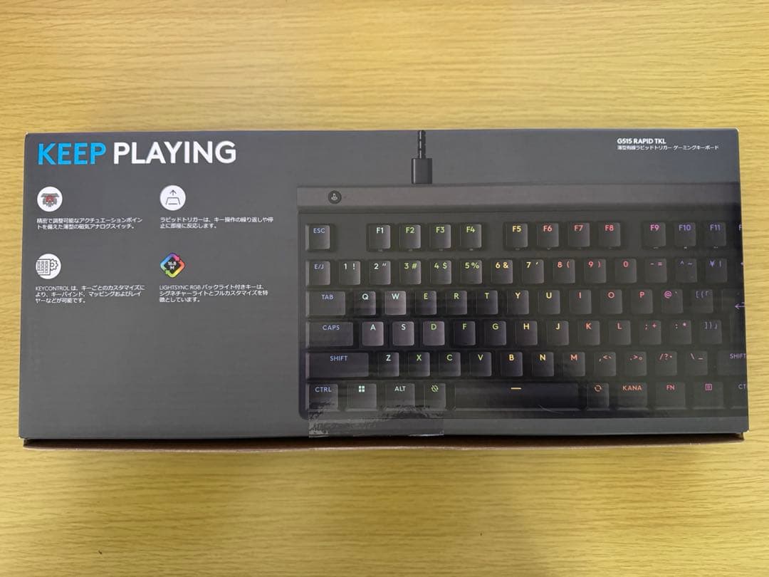 【美品】Logicool G G515 RAPID TKL ゲーミングキーボード