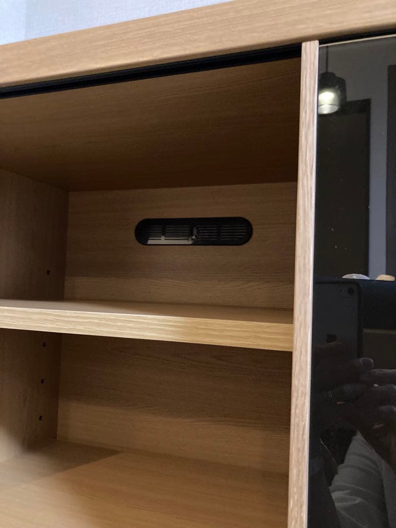 クラウド　サイドボード　食器棚　飾り棚W100✖️H96