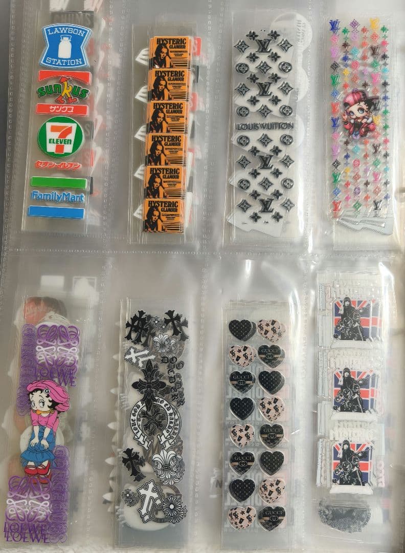 ペンラ ⑤ ペンラップ カップラップ カプラ 転写シール ステッカー