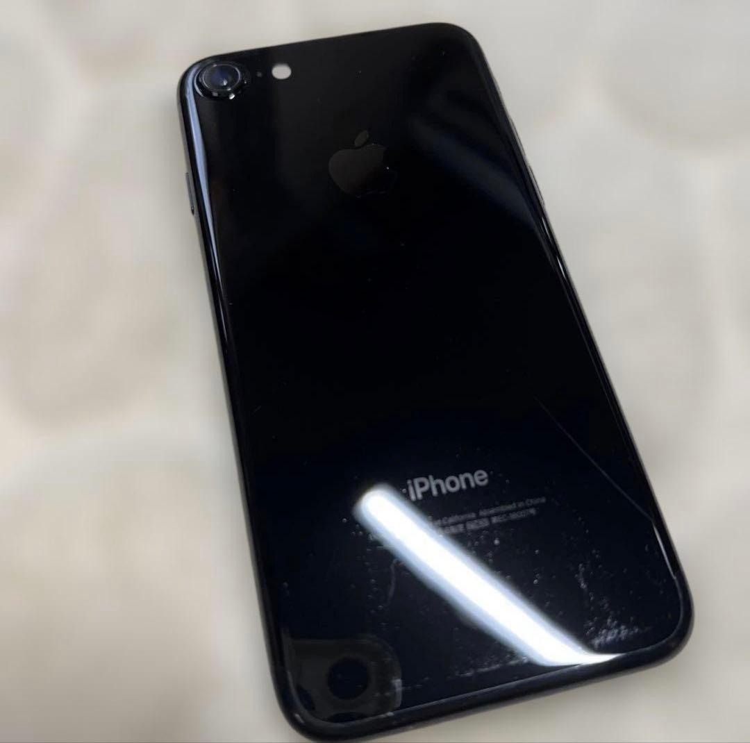 iphone7 128GB SIMフリー 83% ジェットブラック