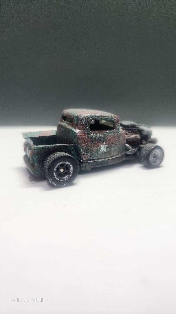 ホットウィール ｀32フォード　世田谷ベース風～！所さんのホッドロットに改造～！