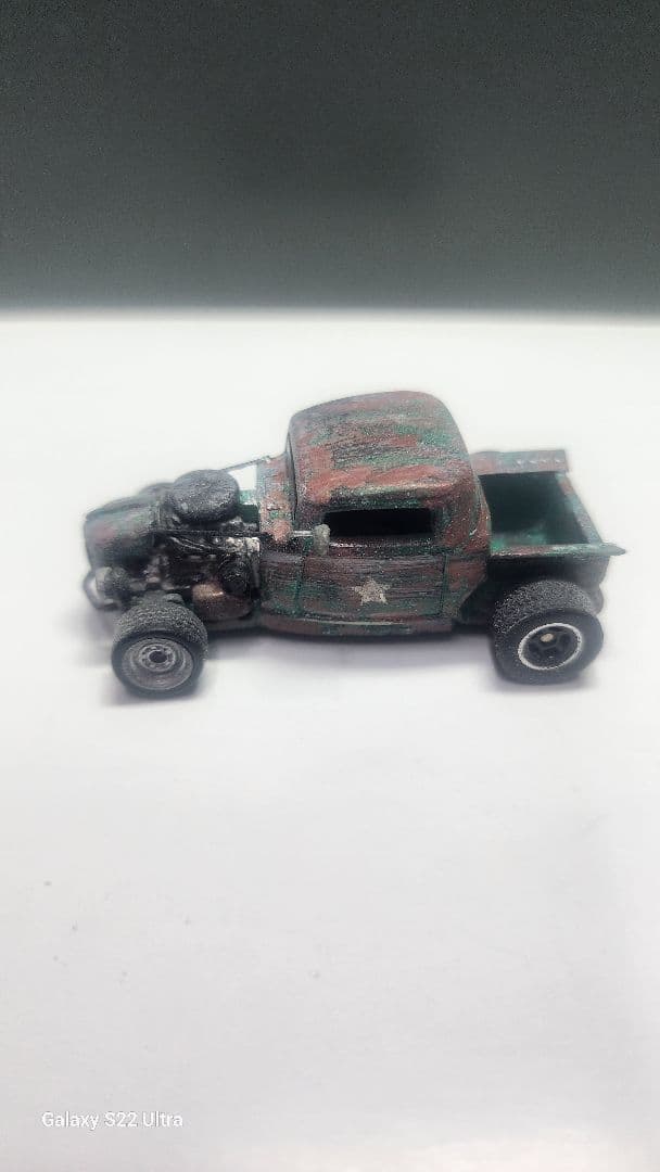 ホットウィール ｀32フォード　世田谷ベース風～！所さんのホッドロットに改造～！