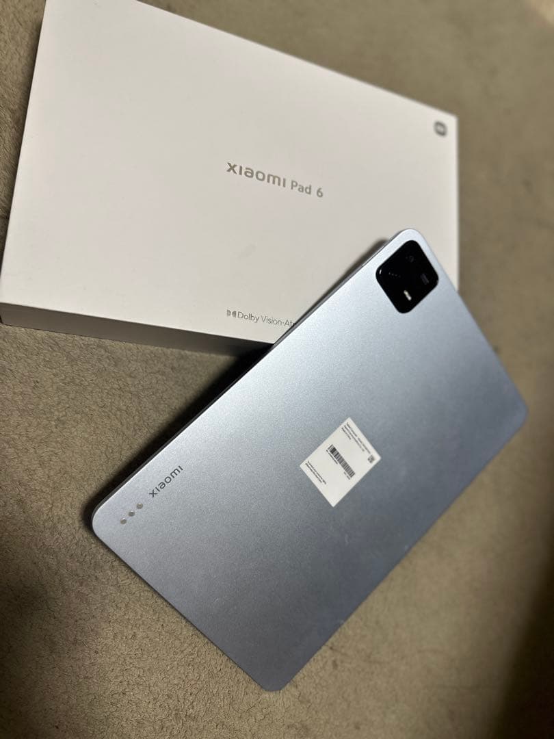 Xiaomi Pad 6 本体 シルバー 箱付き