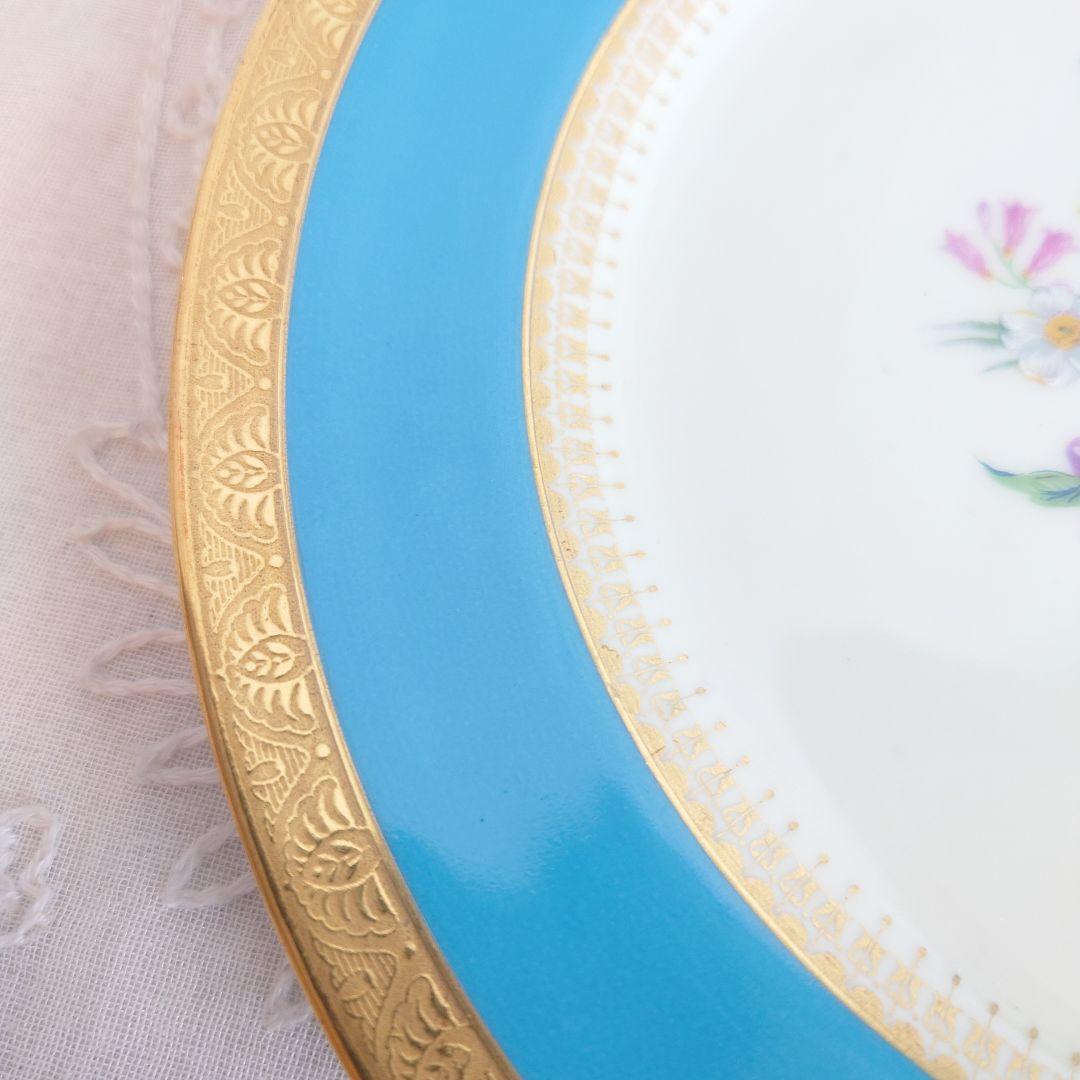 リモージュ　アンティーク　アレンフェルト　皿　ケーキプレート