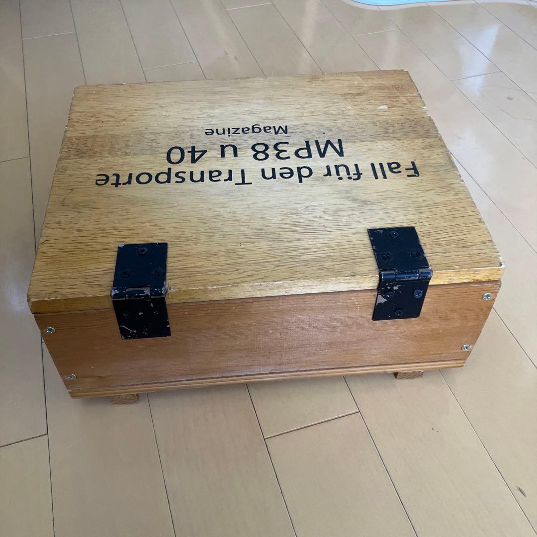 ドイツ軍　MP38 u 40 予備マガジンケース　ダミーマガジン18本入り