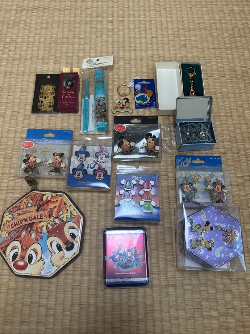 ディズニーキャラクター キーホルダーセット　100点以上　限定品あり