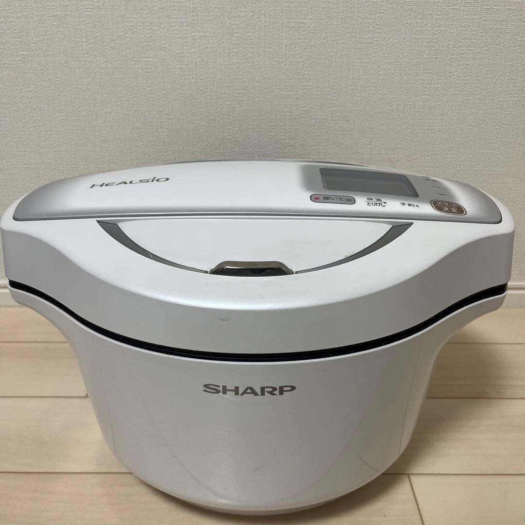 シャープ ヘルシオ ホットクック 電気調理鍋 2.4L KN-HW24E-W