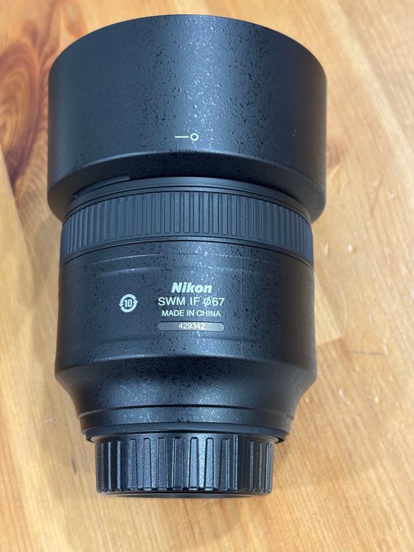 Nikon AF-S NIKKOR 85mm f/1.8G レンズ