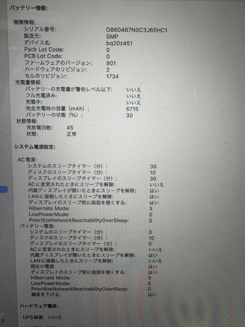 Apple MacBook Pro 32GB i9 マウス付