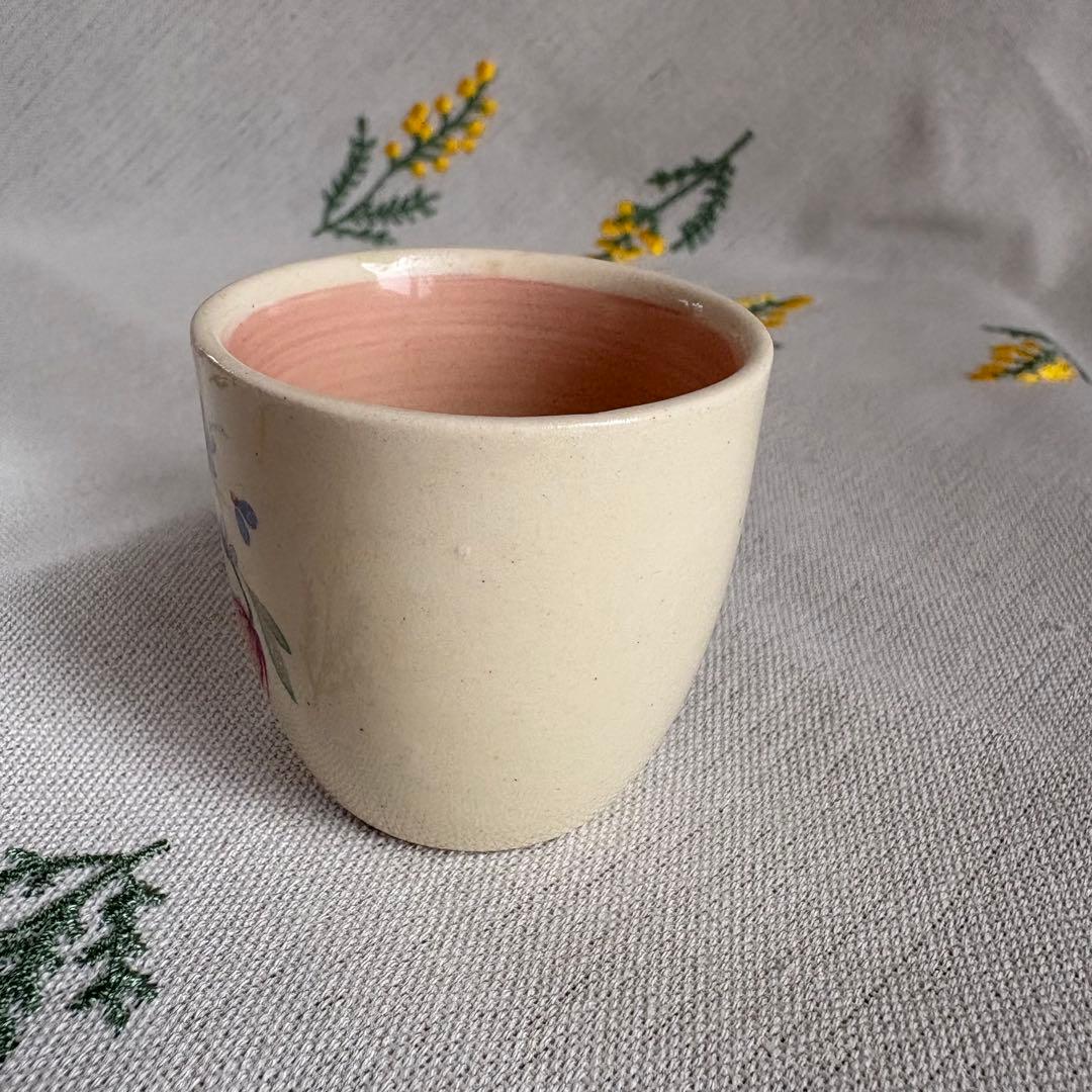 023 スージークーパー　スワンシースプレイ　エッグカップ　ピンク