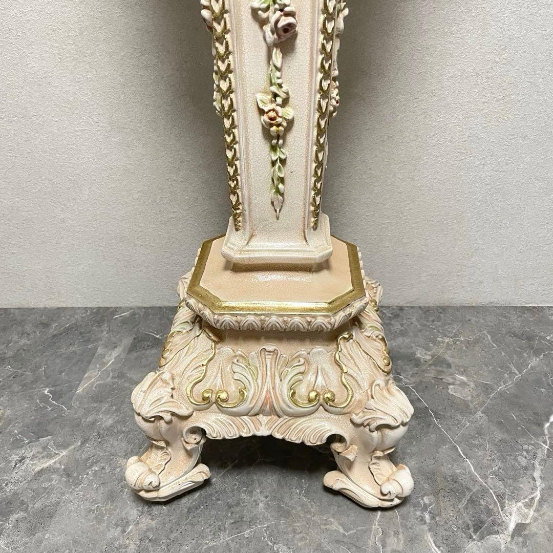 イタリア　ロココ調　SILIK(シリック)　フラワースタンド　花台　飾り台