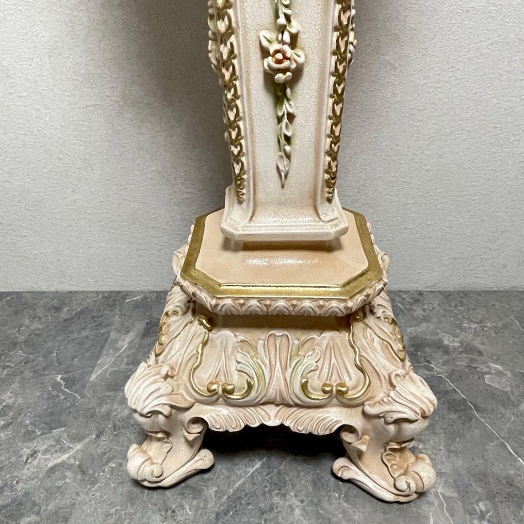 イタリア　ロココ調　SILIK(シリック)　フラワースタンド　花台　飾り台