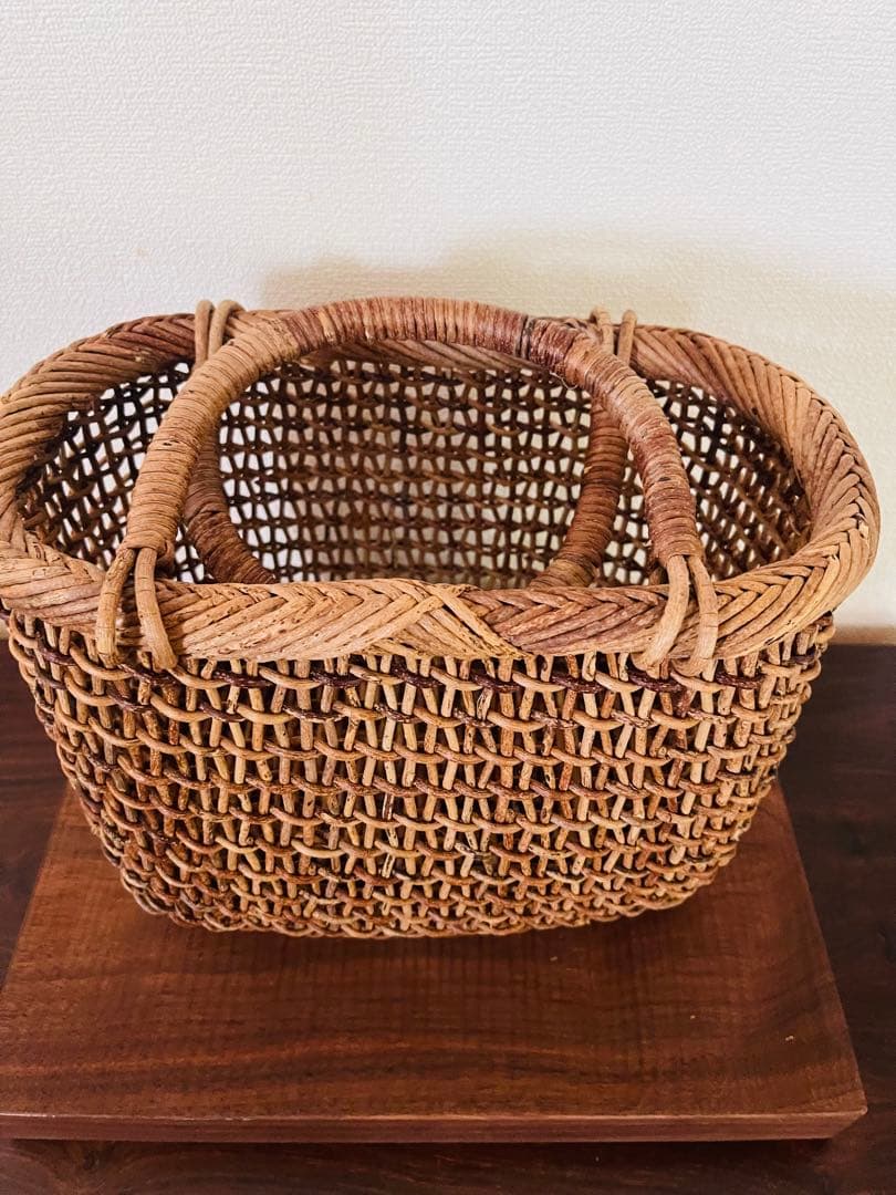 中川原信一さんのあけびかごバッグ