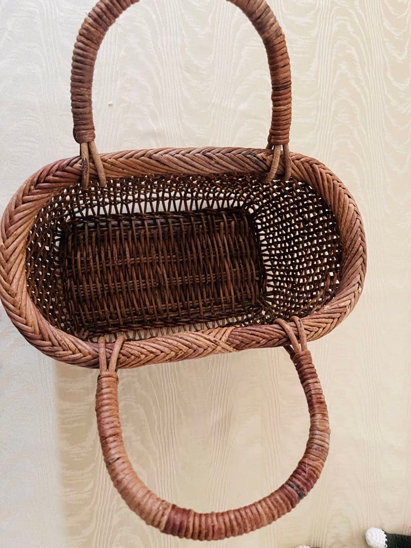 中川原信一さんのあけびかごバッグ