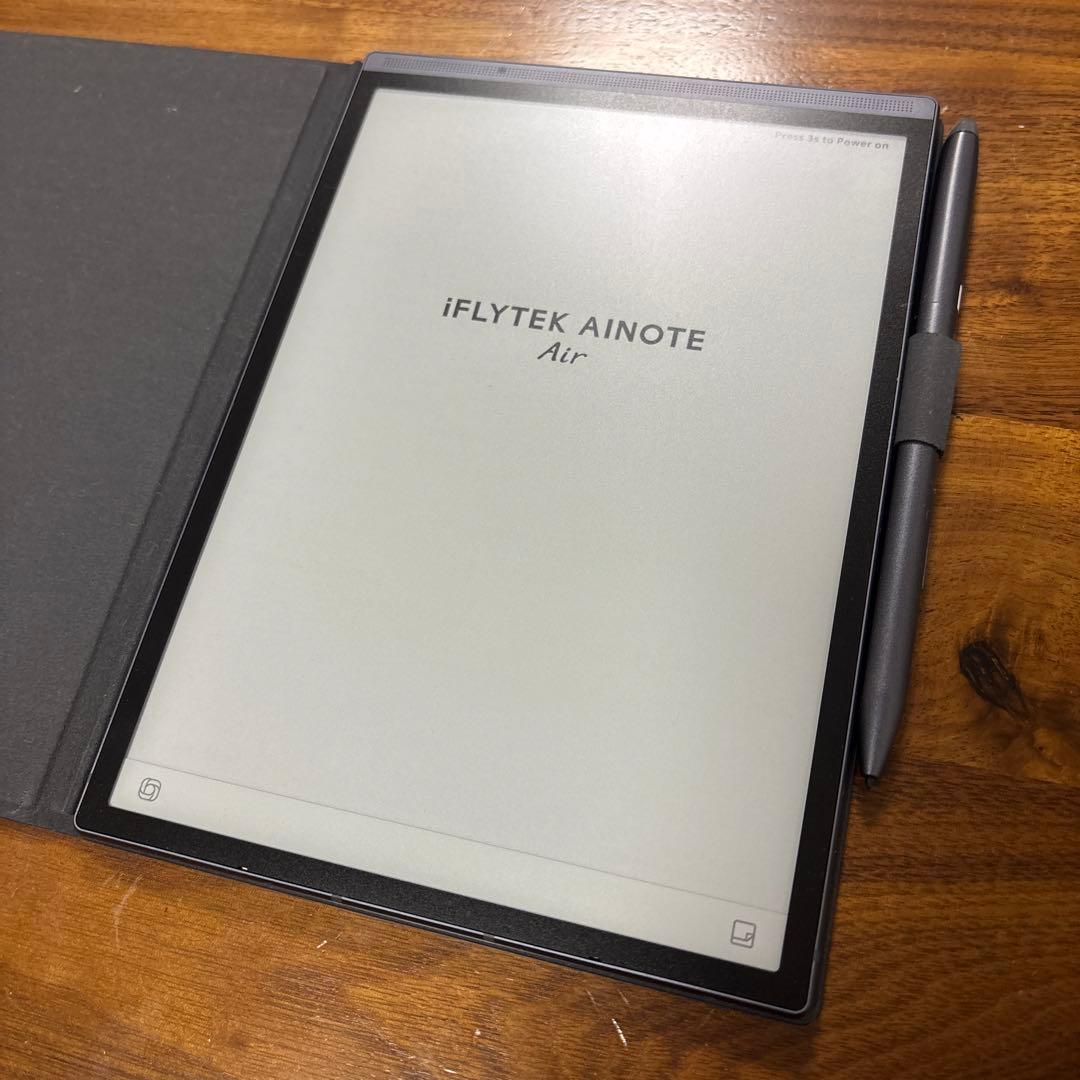 iFLYTEK AINOTE Air2 本体 + 保護カバー + 替芯